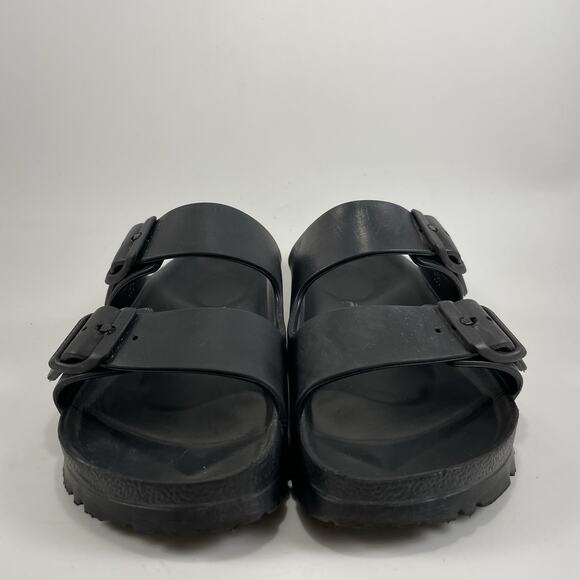 Birkenstock Arizona EVA Slide Sandals Womens Size 36 US Size 5-5.5 Black Buckle - Picture 2 of 9